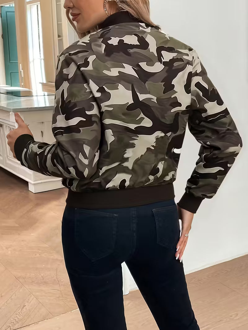 TracksWild Women’s Camouflage Casual Jacket